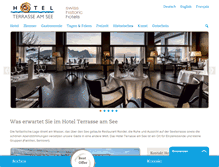 Tablet Screenshot of hotel-terrasse.ch
